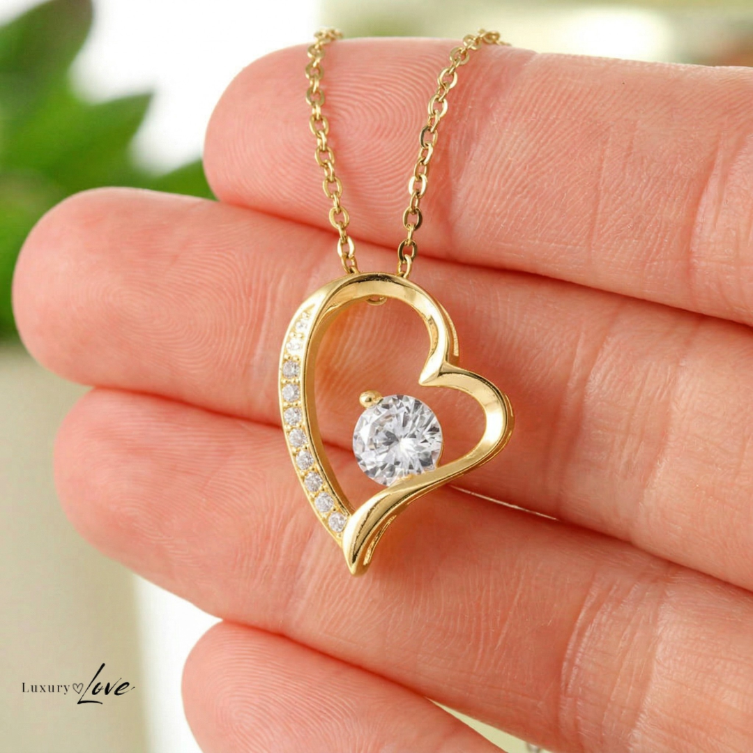 Collar para mi Suegra (con carta dedicada y Caja con Luz)