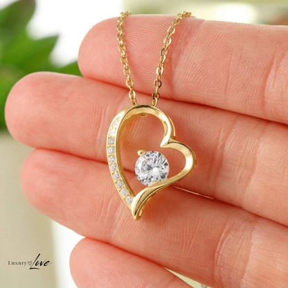 Collar para mi Suegra (con carta dedicada y Caja con Luz)