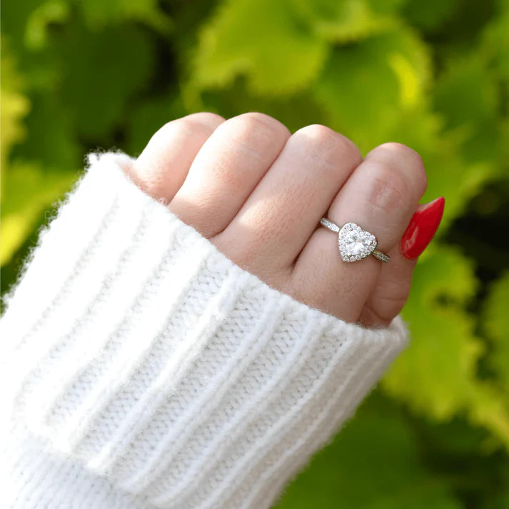 Anillo de urna "Por siempre en mi corazón"