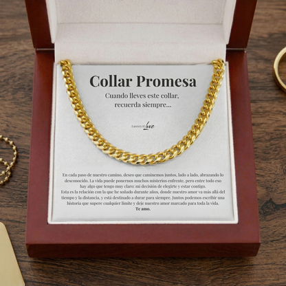 Collar Promesa para mi Hombre