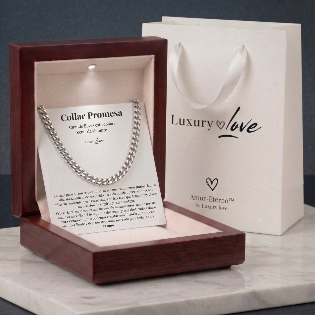 Collar Promesa para mi Hombre