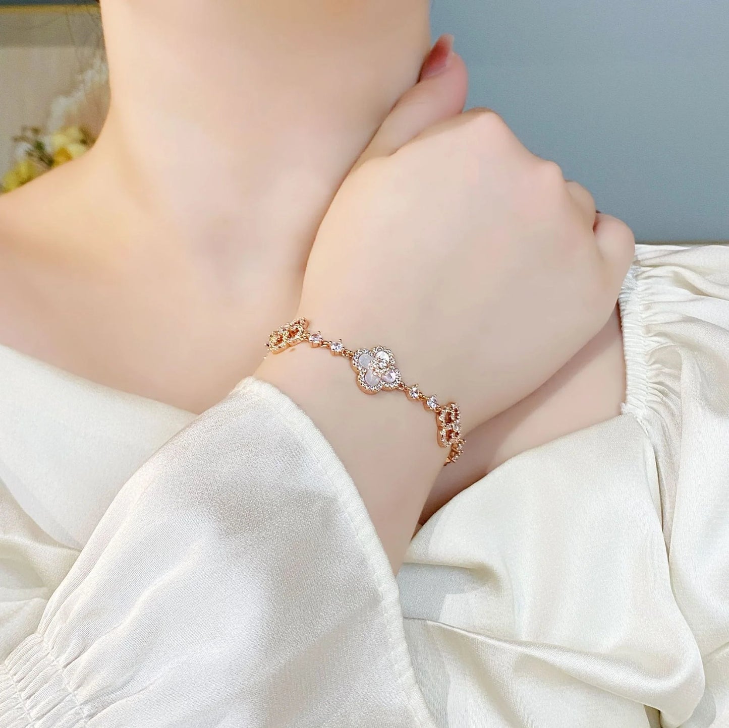 Pulsera Flor de la Suerte